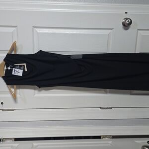 NEW The Georgina Cowl Neck Gown WAYF BLACK Size S**